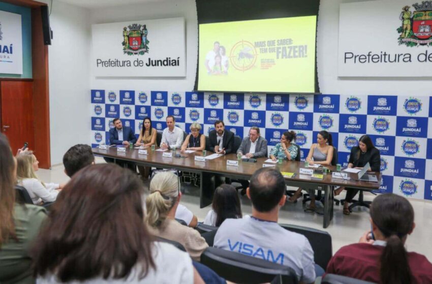  Municípios da Região Metropolitana de Jundiaí realizam o Dia D de Combate à Dengue.