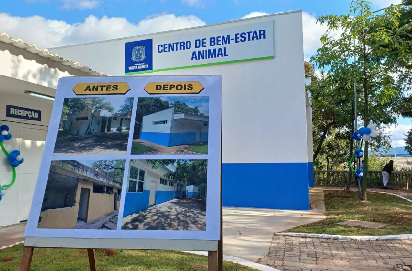 CENTRO DE BEM-ESTAR ANIMAL INAUGURADO